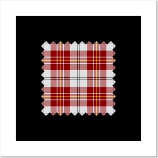 Clan MacPherson Red Dress Tartan Posters and Art